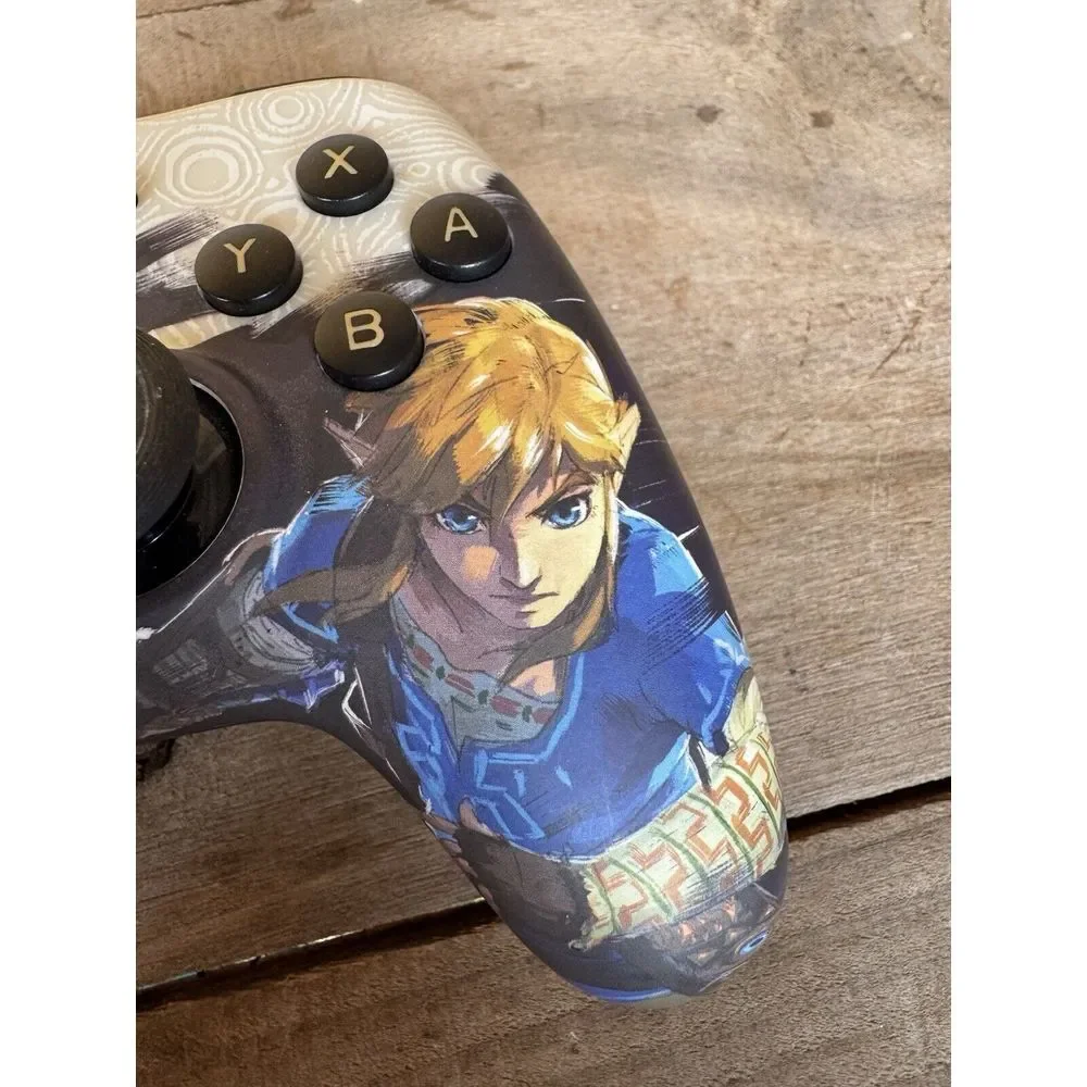 For Nintendo‎ Switch Zelda Breath Of The Wild Wired Controller PowerA 1506260-02